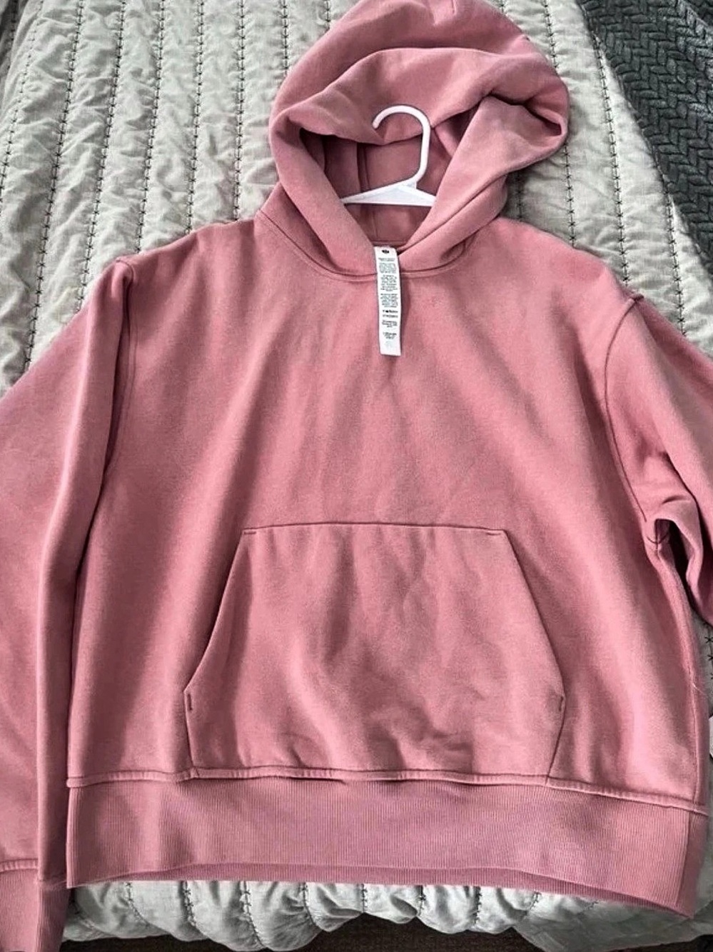 lululemon woman’s Steady State Oversized Hoodie in Pink Size XS